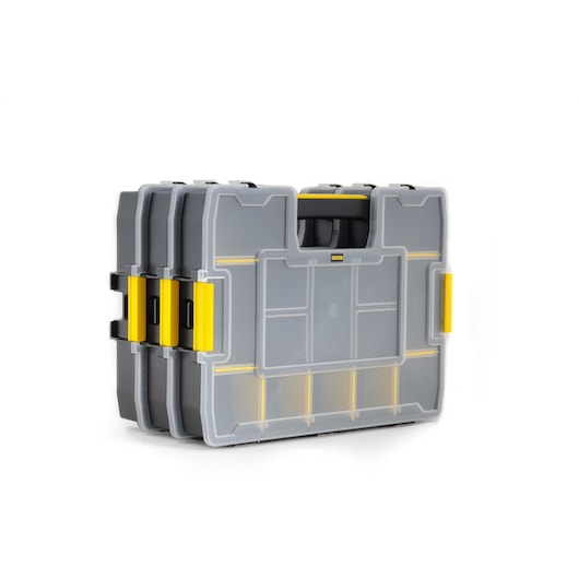 STANLEY® SORTMASTER® 14 rekeszes egymásra rakható rendező