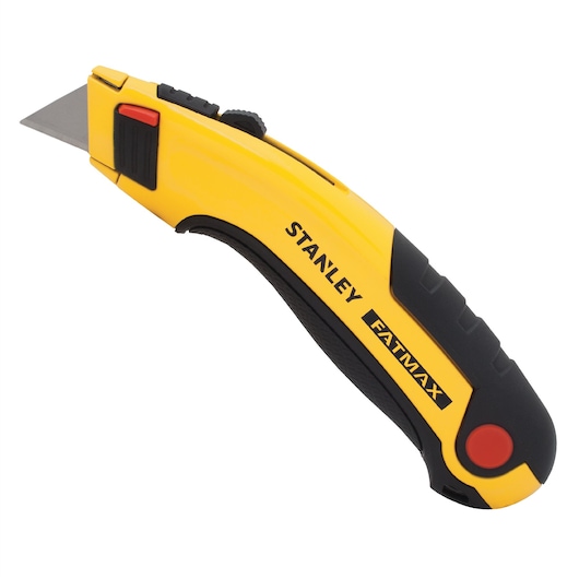 STANLEY® FATMAX® retractable utility knife with 5 carbide blades