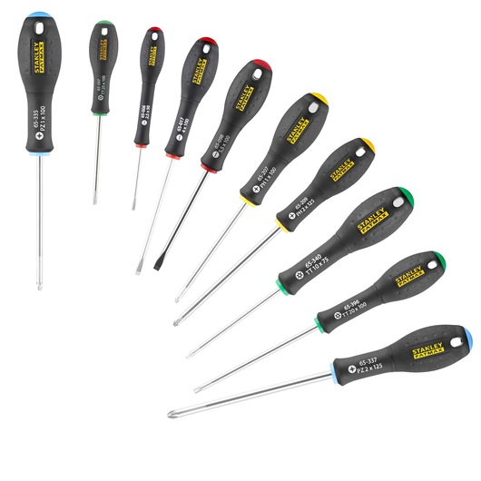 STANLEY® FATMAX® Screwdrivers Set of 10 pc.