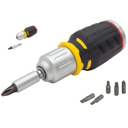 Stubby Ratchet with 6 Bits
