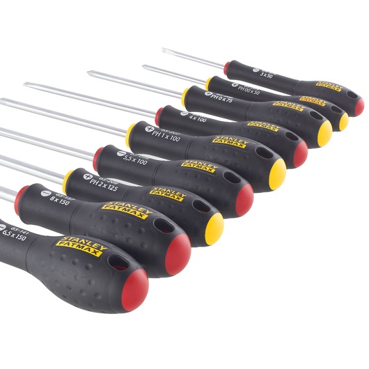 STANLEY® FATMAX® s Screwdrivers Parallel Flared Phillip Set of 10 pc.
