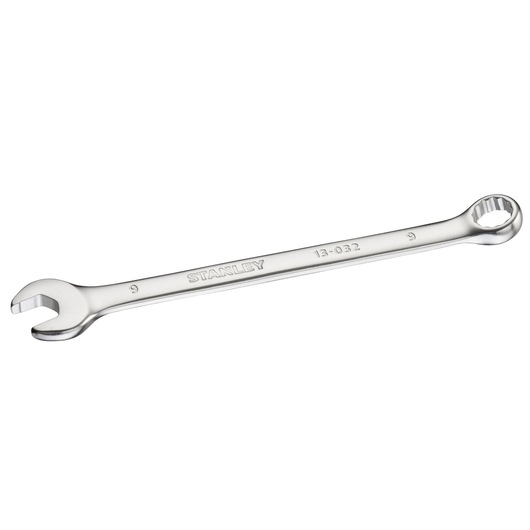 STANLEY FMMT13032-0 combination wrench, silver, photographed at an angle on white background.