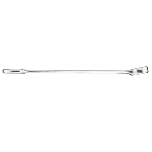STANLEY FMMT13042-0 steel pry bar, tool photographed from side on white background.