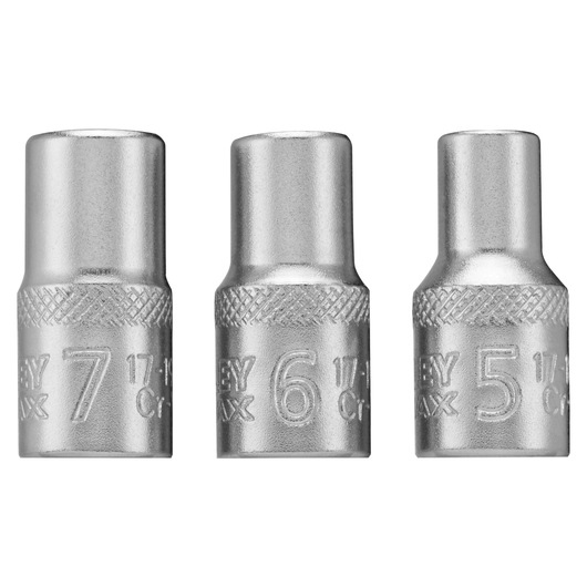 STANLEY® FATMAX® 1/4 in. Drive Socket Kit 5-6-7mm