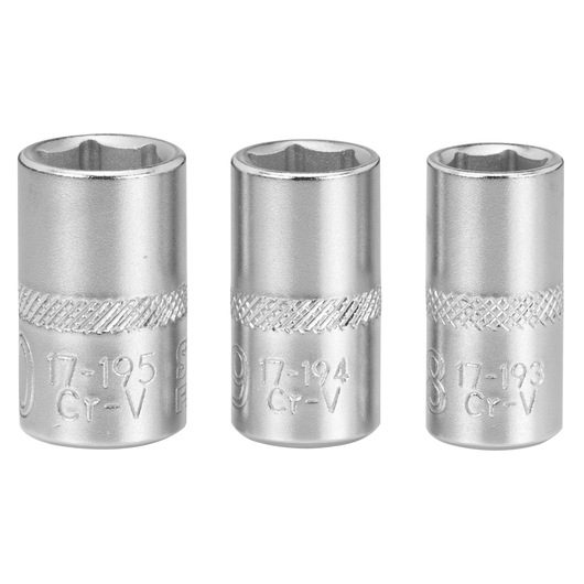 STANLEY® FATMAX® 1/4 in. Drive Socket Kit 8-9-10mm