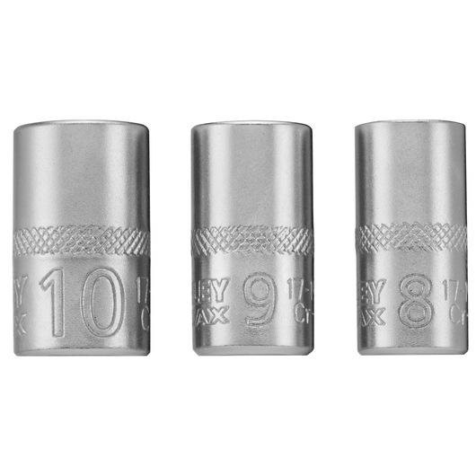 STANLEY® FATMAX® 1/4 in. Drive Socket Kit 8-9-10mm