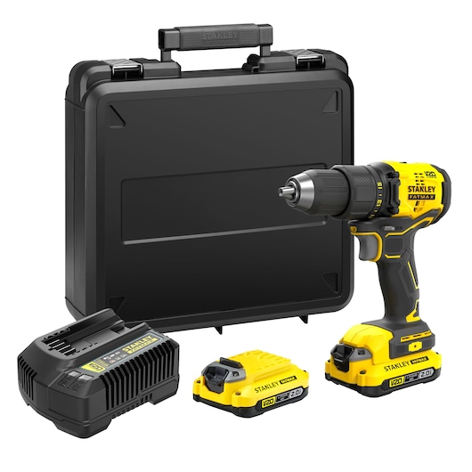 STANLEY® FATMAX® 18 Volt-os V20 akkumulátoros fúrócsavarozó ( SFMCD710D2K)