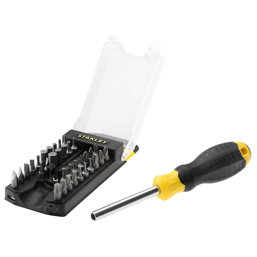 STANLEY MULTIBIT Screwdriver Set of 34 pc.