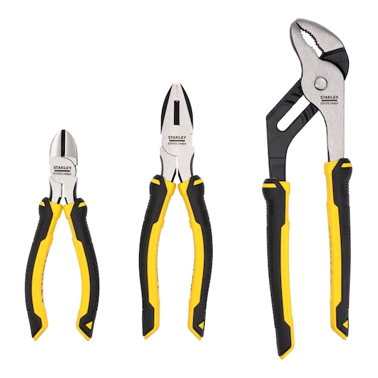 STANLEY® 3-piece DYNAGRIP® Pliers Set