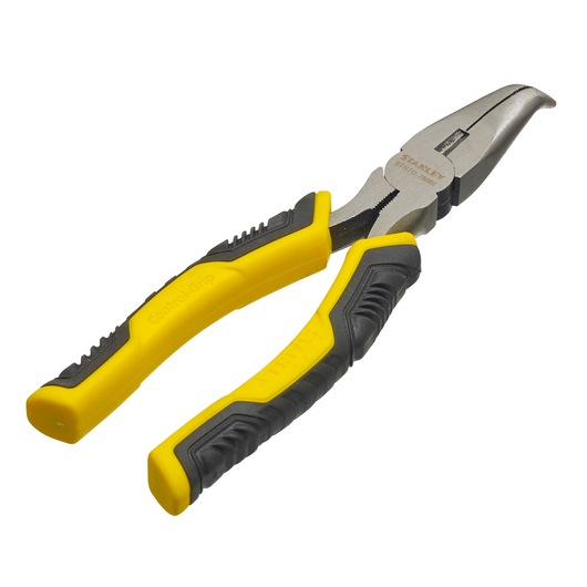 STANLEY® DYNAGRIP™ Long Bent Nose Pliers 8 in. 200 mm