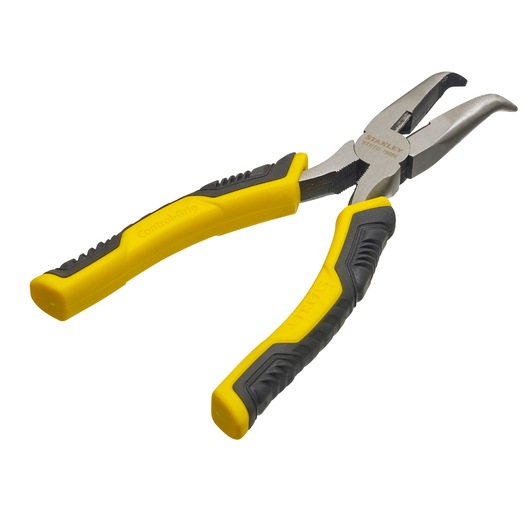 STANLEY® DYNAGRIP™ Long Bent Nose Pliers 8 in. 200 mm
