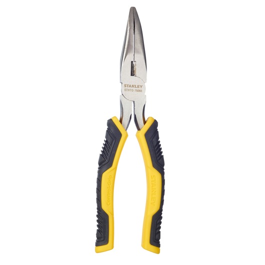 STANLEY® DYNAGRIP™ Long Bent Nose Pliers 8 in. 200 mm